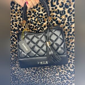 Bebe Winnie Mini Shopper Crossbody Bag - New